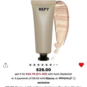 REFY Cream Highlighter - Rose Gold / Champagne